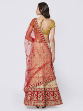 Load image into Gallery viewer, Beige-Ready-to-Wear-Lehenga--Blouse-with-Dupatta