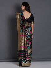 Load image into Gallery viewer, Black-Silk-Blend--Party-wear-Kanjeewaram-Saree