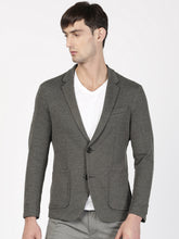 Load image into Gallery viewer, Grey casual blazer for men
