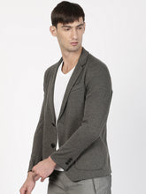 Load image into Gallery viewer, Grey casual blazer for men