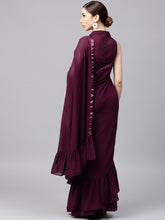 Load image into Gallery viewer, Maroon-Inddus-Women-Sarees