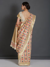Load image into Gallery viewer, Party-wear-Kanjeewaram-Saree-with-Unstitched-Blouse
