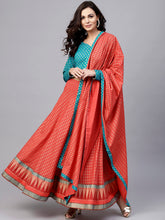 Load image into Gallery viewer, Printed-Ready-to-Wear-Lehenga-Blouse-with-Dupatta
