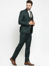 Load image into Gallery viewer, Green three piece suite for  men.