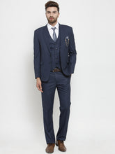 Load image into Gallery viewer, Three piece blue power suit.