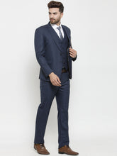 Load image into Gallery viewer, Three piece blue power suit.