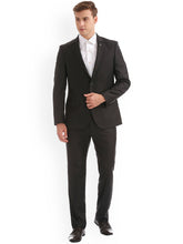 Load image into Gallery viewer, Black formal suit for men