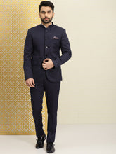 Load image into Gallery viewer, Black imdiam style suit for men
