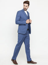 Load image into Gallery viewer, Light blue three piece power suit.