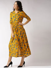 Load image into Gallery viewer, Yellow-Blue-Women-Tops