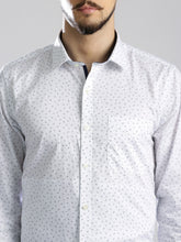 Load image into Gallery viewer, polka dots white shirt for men